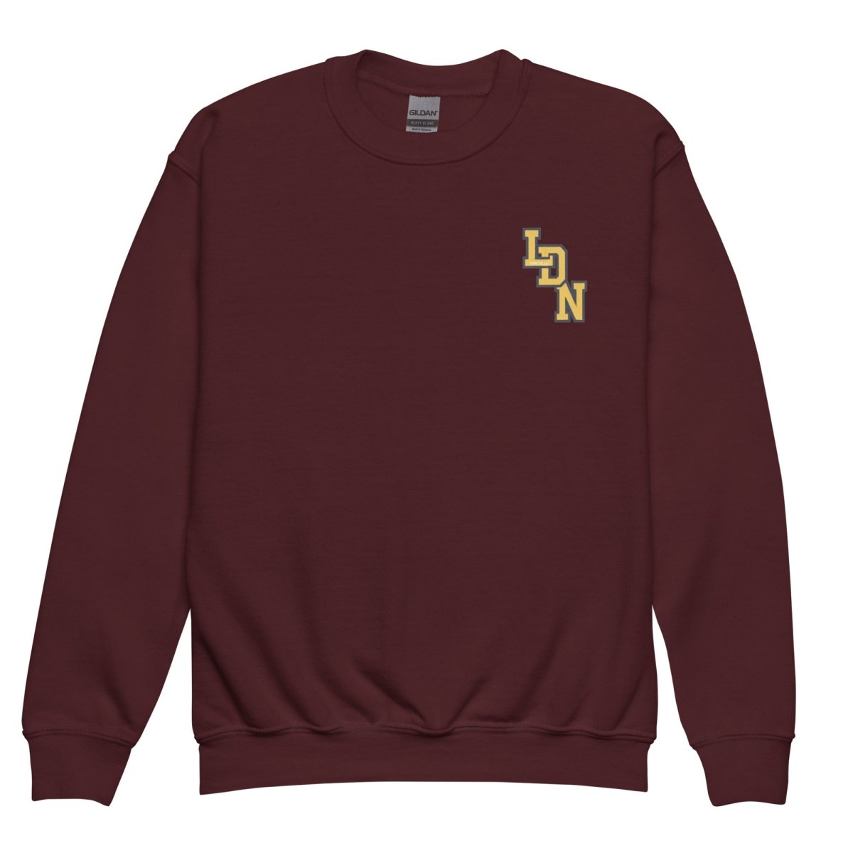 London Varsity Youth Crewneck Sweatshirt - Chinchilla Choons